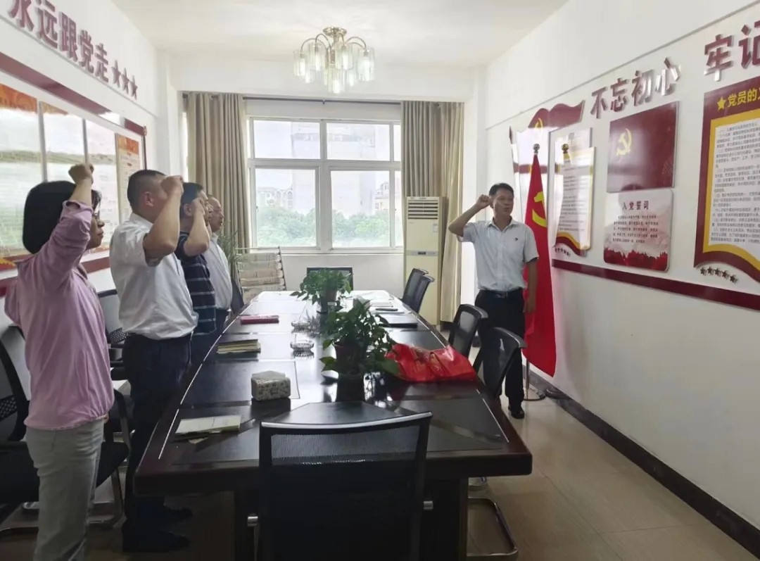 撫州長(zhǎng)運(yùn):黎川分公司黨支部開展“政治生日”活動(dòng)